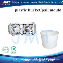 OEM White color bucket plastic injection mold maker